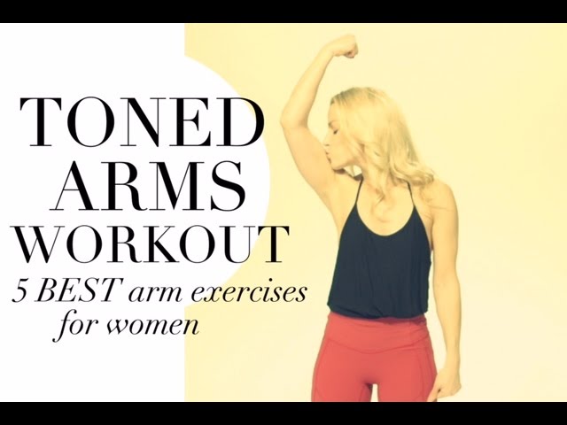 TONE ARMS & BURN FAT FAST with the best arm workouts for women! Do these arm  exercises at home or at the gym…