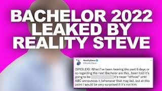 Celebrity BACHELOR 2022 - Reality Steve LEAKED Who Bachelor Producers Will Choose- Will You Watch?? SPOILER! Wealth