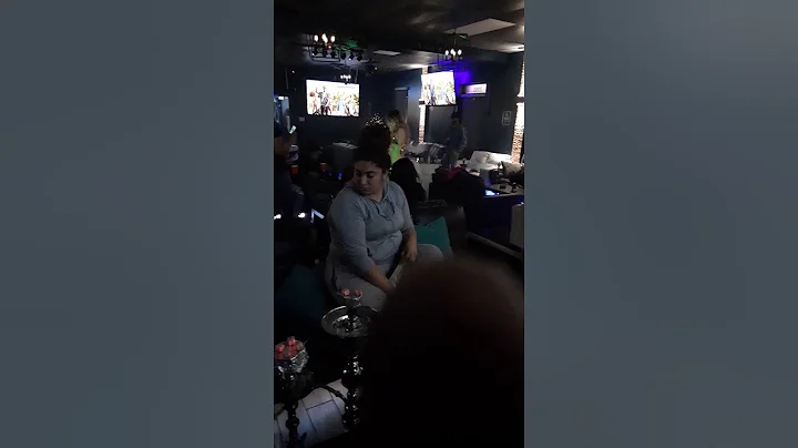 First time ever in a Hookah Lounge!!! (Belly Dancer performs for us!!!😁😁😁)