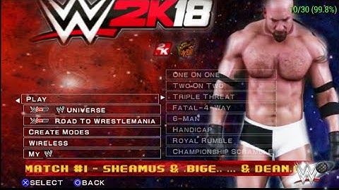 HOW TO INSTALL WWE 2K18 TEXTURE IN SVR11 PSP/ANDROID