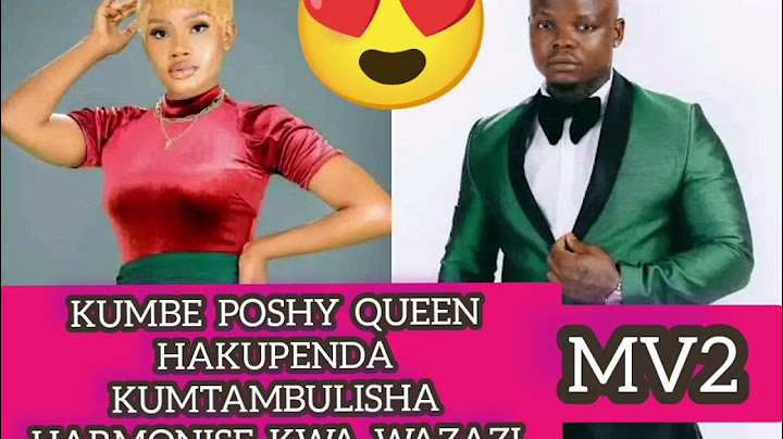 Poshy queen hakupenda mahusiano na HARMONISE