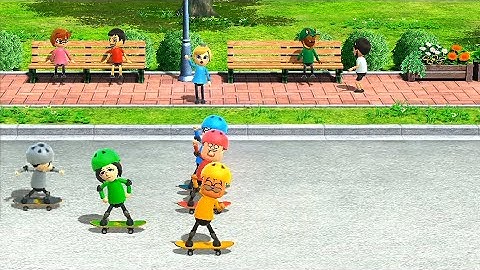 Wii Party U - Dojo Domination Advanced - Oldbie Vs Toadette