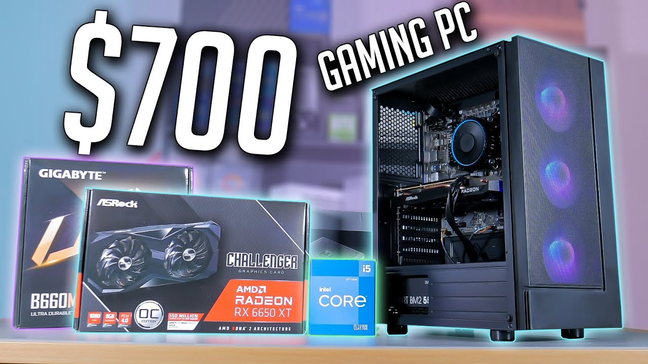 $700 Gaming PC Build Guide! (2023)