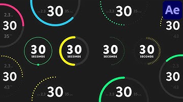 Countdown Timers for Fitness (After Effects Template) ★ AE Templates