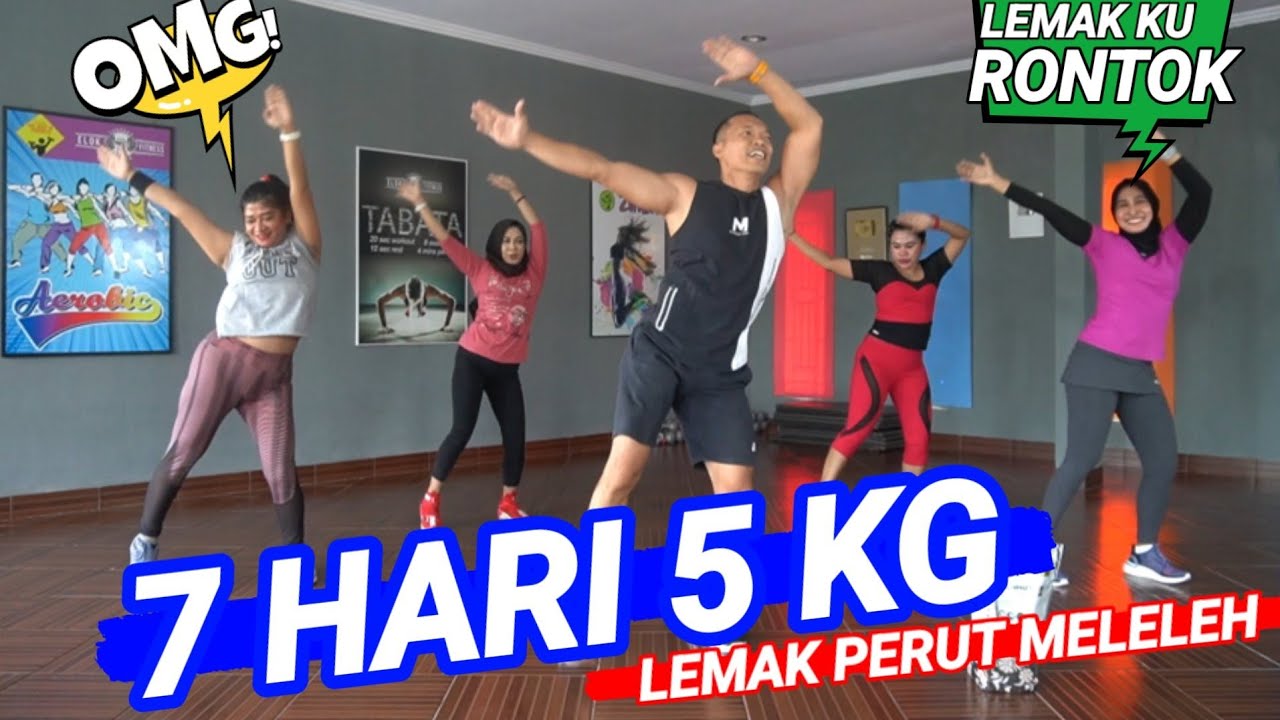 Aerobik Penurunan Berat Badan Dalam 7 Hari - Youtube