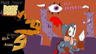 Pizza Tower Boss Build v0 - Full Playthrough (ALL S RANKS*)(ALL SECRETS) @Neo_Cat3