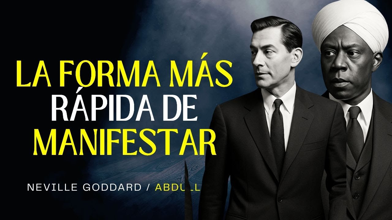 LA FORMA MÁS RÁPIDA DE MANIFESTAR – NEVILLE GODDARD Y ABDULLAH