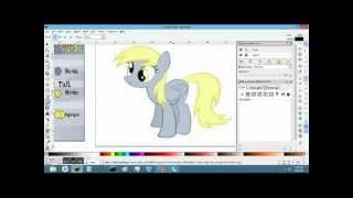 MLP Inkscape Vector Tutorial pt.1 Wealth