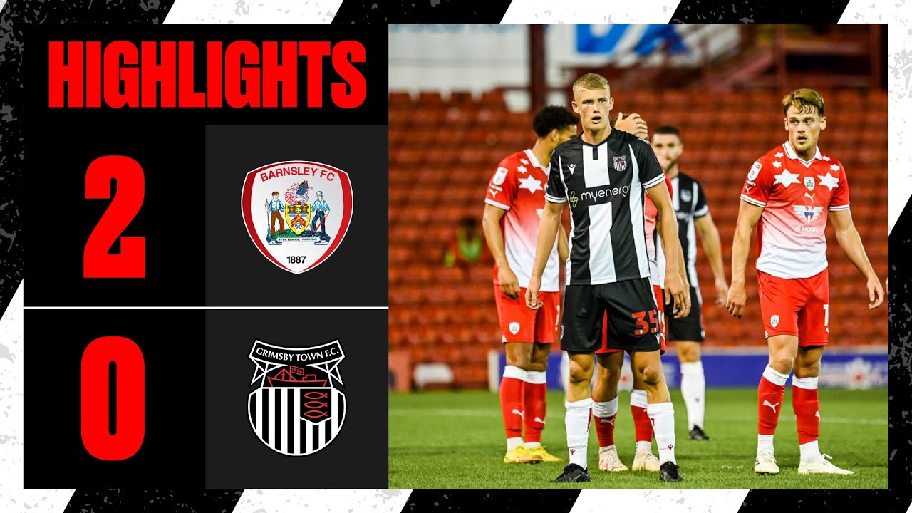 HIGHLIGHTS | Barnsley 2-0 Grimsby Town | EFL Trophy Group Stage | Tuesday 5th September 2023