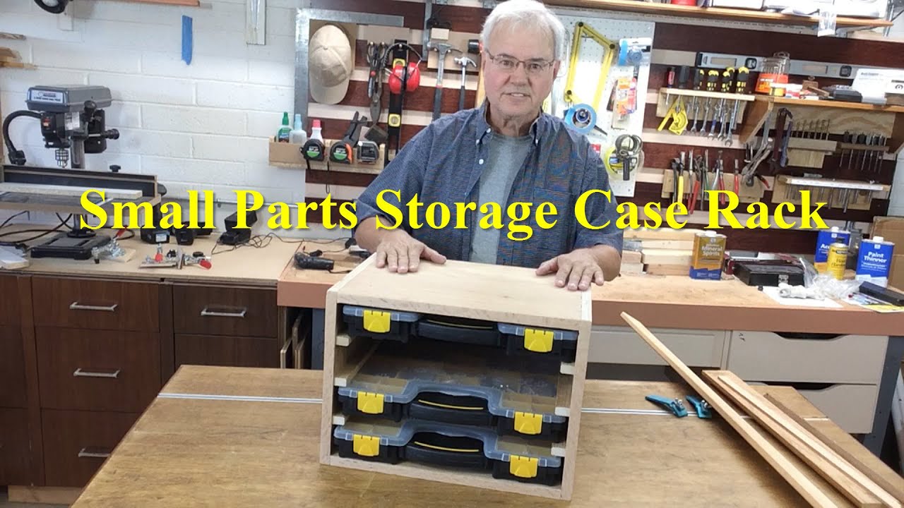 Building A Small Parts Case Cabinet
