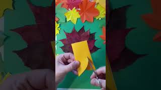 Fall Crafts Hedgehog DIY #craft #hedgehog #diy