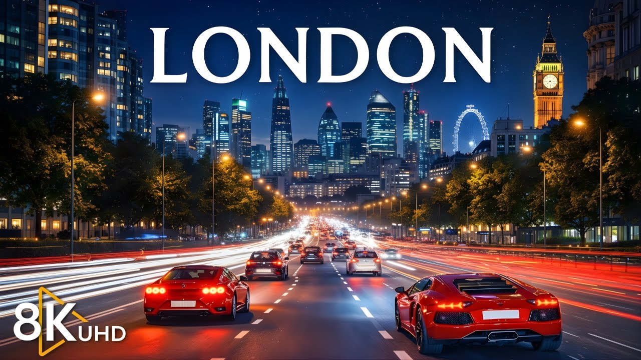 Explore London 8K (2026) | Iconic Landmarks, Vibrant Streets & Cinematic Beauty