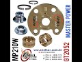 Kit Reparo turbina modelo GT20 MPK  MP210W (GT2052) -Master Power (11) 3656-7770 ANELKAR