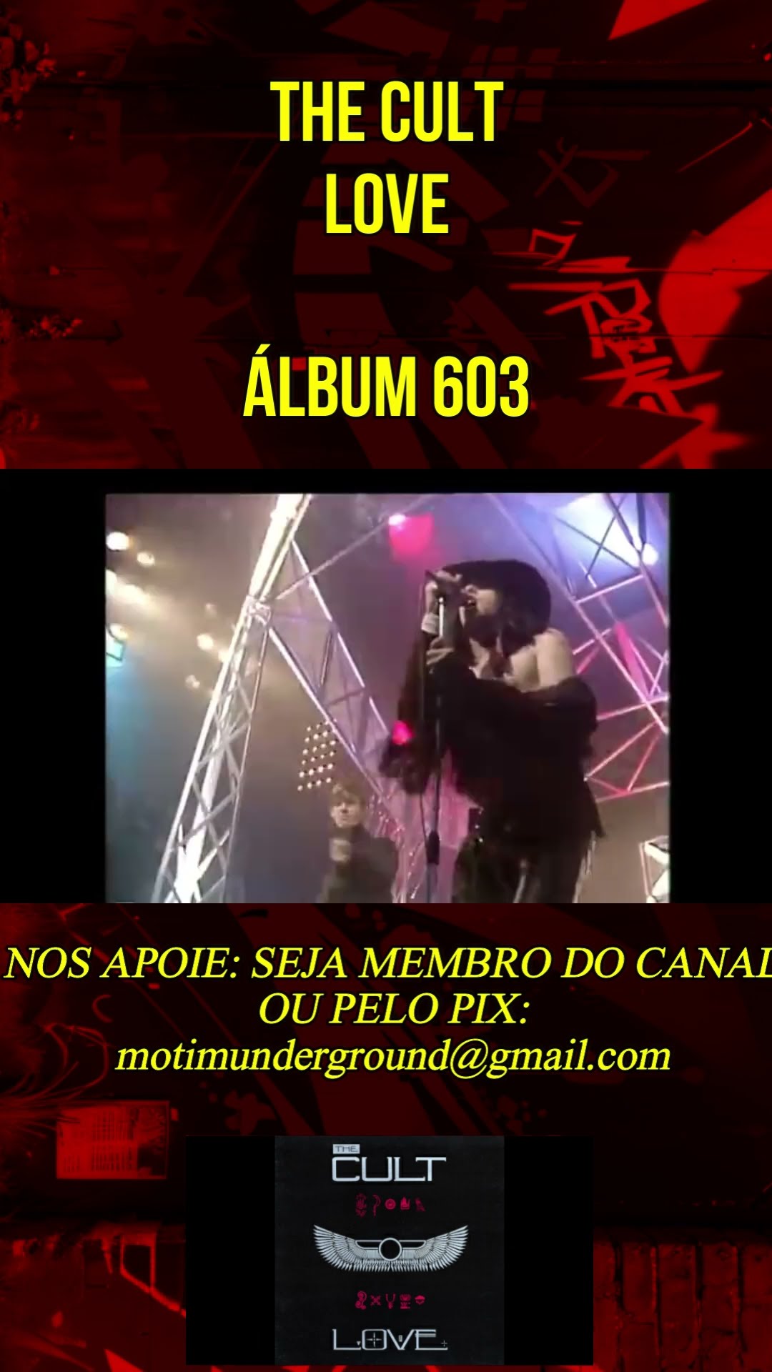 THE CULT - LOVE - ÁLBUM 603 #thecult #80srock - YouTube