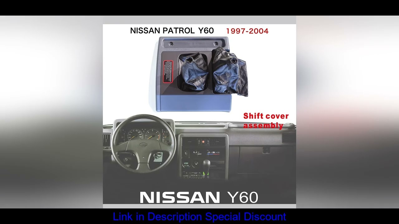 Driver Panel For Nissan Patrol Y60 Gearbox Assembly Gear Panel Dust Cover Patrol Y60 Hanging Gear