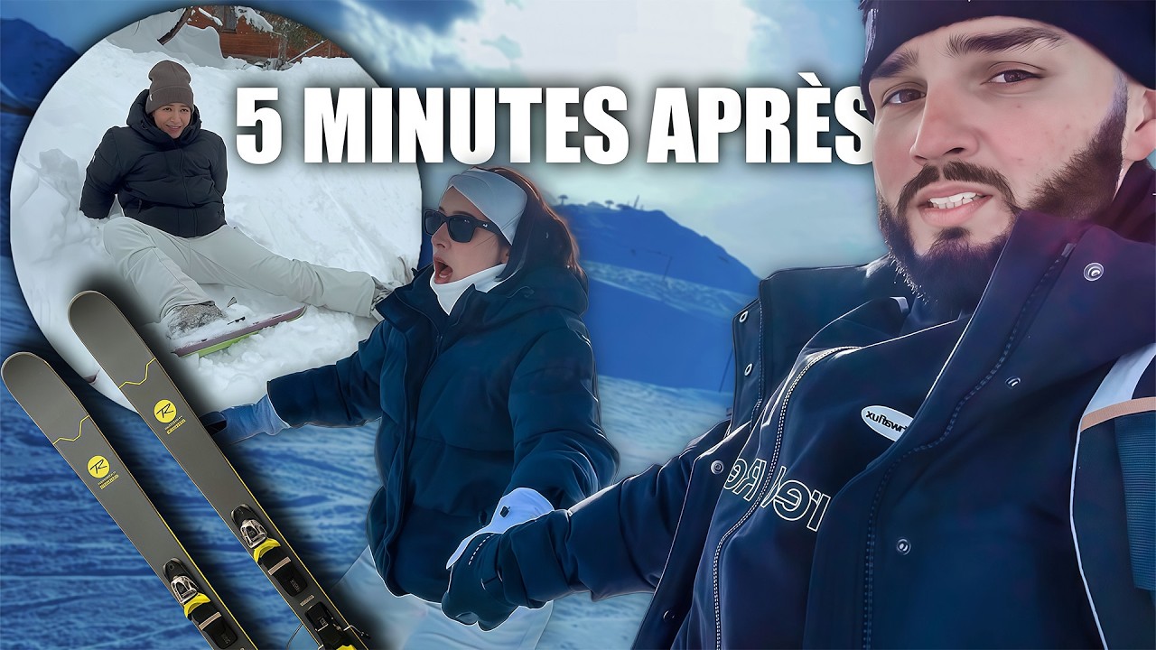 Séjour au SKI en AMOUREUX 🎿 RVLOG #30