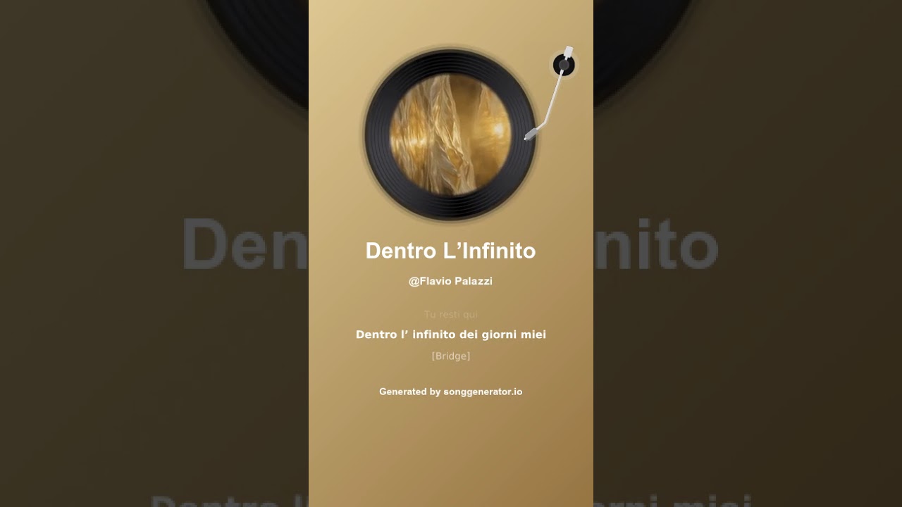 Dentro L’Infinito