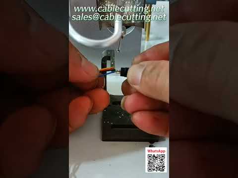 Automatic Wire Cutting and Stripping Machine with Coiling and Packaging