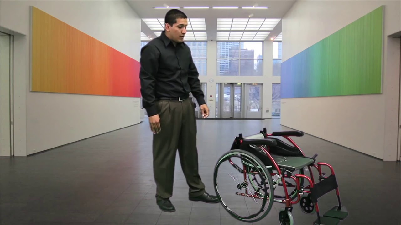 Ergonomic Wheelchair S Ergo S 115 Model Karman Healthcare Video - YouTube