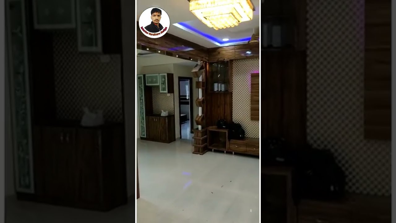 Arch Design For Hall With Tv Cabinet