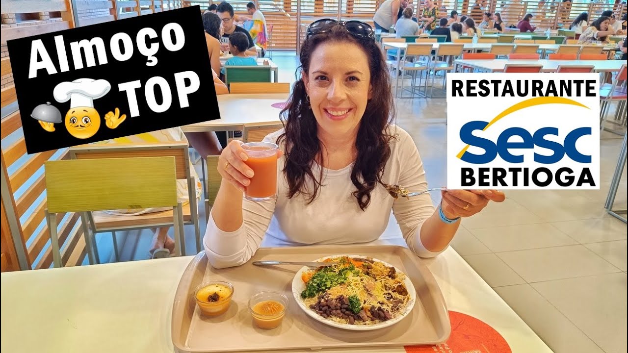 RESTAURANTE DO SESC BERTIOGA - Todo reformado e ampliado!