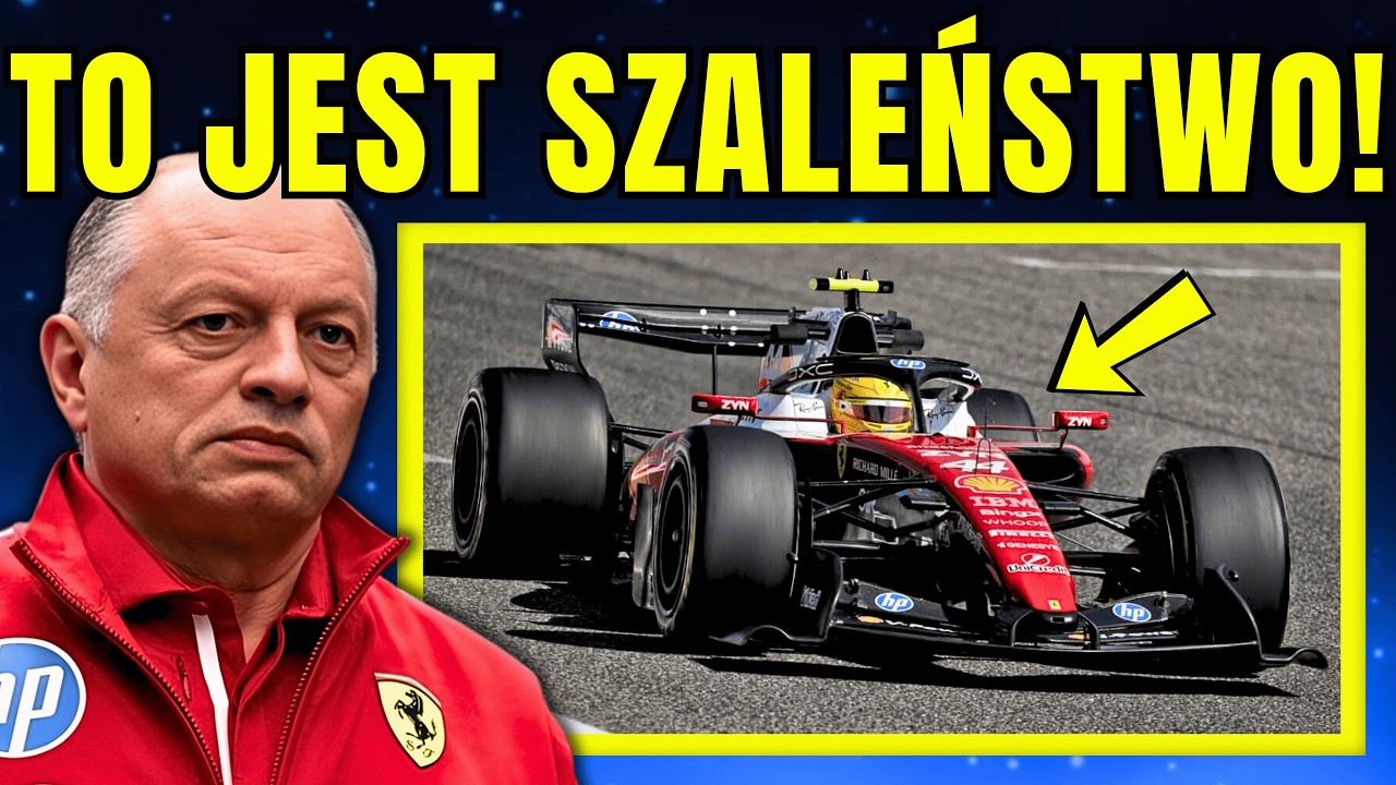 To co Vasseur WŁAŚNIE zrobił w bolidzie Hamiltona jest SZALEŃSTWEM i może ZMIENIĆ F1 2026!