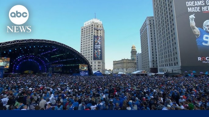 All Eyes On Detroit As Nfl Draft Kicks Off