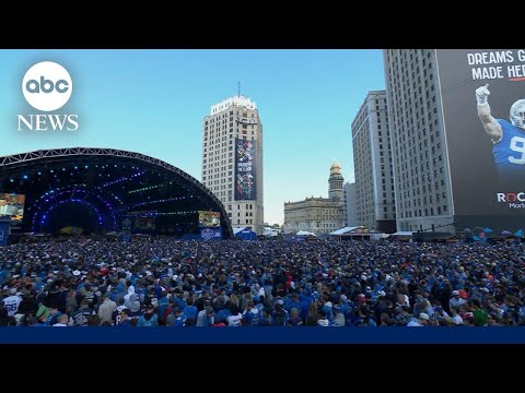 All eyes on Detroit as NFL draft kicks off