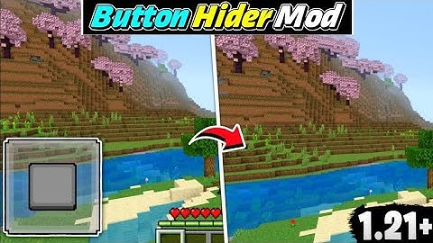 Button Hider Mod For Minecraft Pe 1.21+ \\ Button Hider Mod For Mcpe 1.21+
