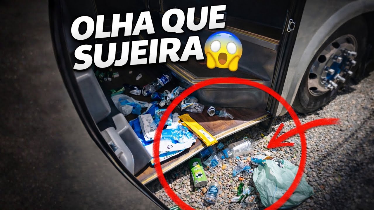 FOMOS LIMPAR O ÔNIBUS E NOS SURPREENDEMOS! EP13/26