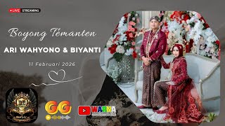 🔴 CS. BINTANG BUDAYA | BOYONG TEMANTEN ARI WAHYONO & BIYANTI | 11 FEBRUARI 2026 | WARNA MULTIMEDIA
