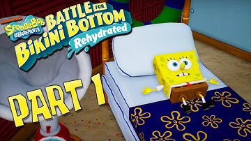 EVIL ROBOTS in Spongebob Squarepants: Battle for Bikini Bottom Rehydrated! | Playthrough - Part 1
