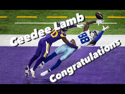 Ceedee Lamb mix || Celebration - YouTube
