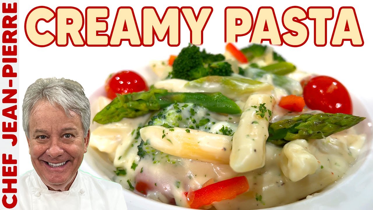 Creamy Cheesy Garlicky & Buttery Pasta Sauce | Chef Jean-Pierre