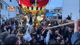 播州三木秋祭り　令和５年　下町屋台　宮入り