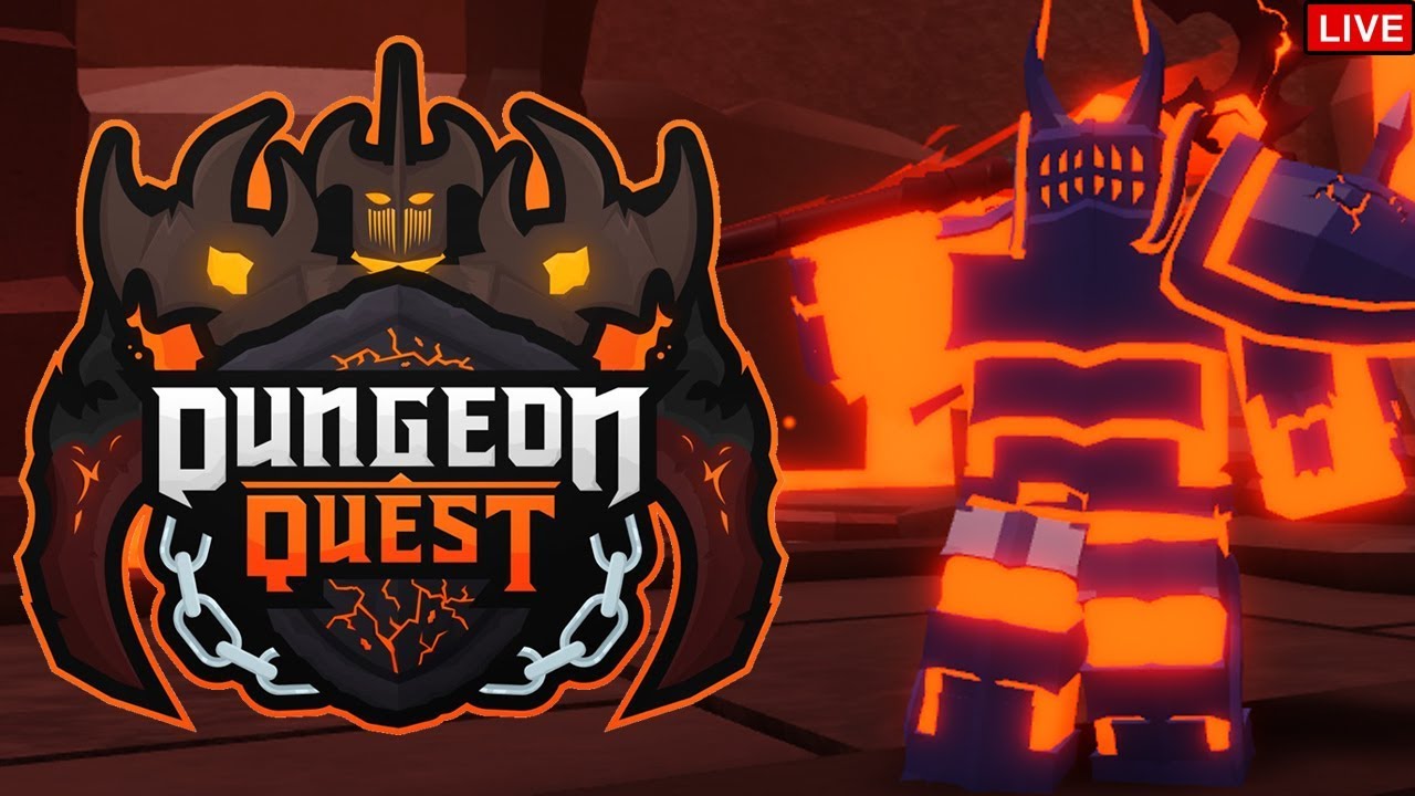 Dungeon Quest Volcanic Chambers New Dungeon Update Roblox Live Youtube - robloxdungeon videos 9tubetv