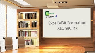 Formation Excel VBA XLOneClick: 19/44 (Variable Tableau de type Variant)