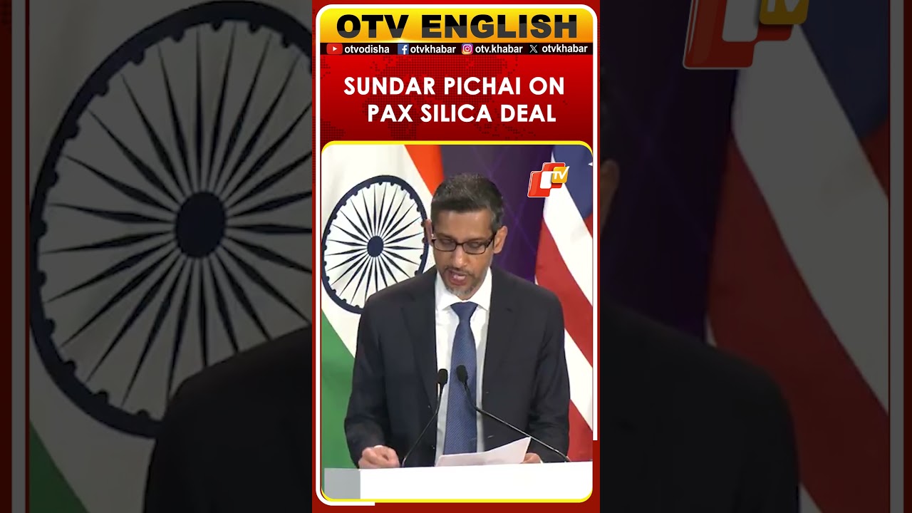 India-US Sign Pax Silica; Google CEO Sundar Pichai Hails Tech Partnership Boost