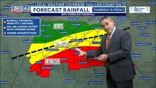 WEATHER AWARE: Significant Heavy Rain and Flooding Threat For Central Alabama - CBS42 News @ 10pm