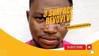 3.Revolve Surface