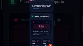 AI Stocks Analyzer (StockAI) app preview! #stockmarket #saham #aistocktradingagent