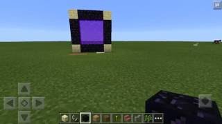 Minecraft PE 0.15.0-How to make portal 2016 screenshot 3