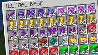 I Built Minecraft's Most Illegal Base...