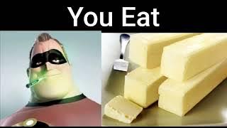 Mr Incredible Becoming Sick (You Eat)