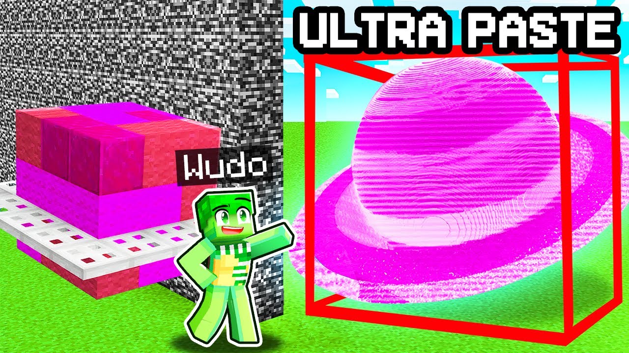 I Cheated with ULTRA PASTE in a Building Challenge!