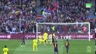 Fc barcelona vs getafe 6-0 ● extended highlights la liga 2015
28/04/2015