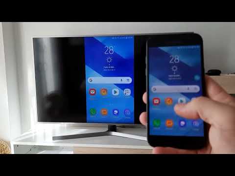 TUTORIAL Poner Smart View desde el móvil a Smart TV Samsung. (Español)