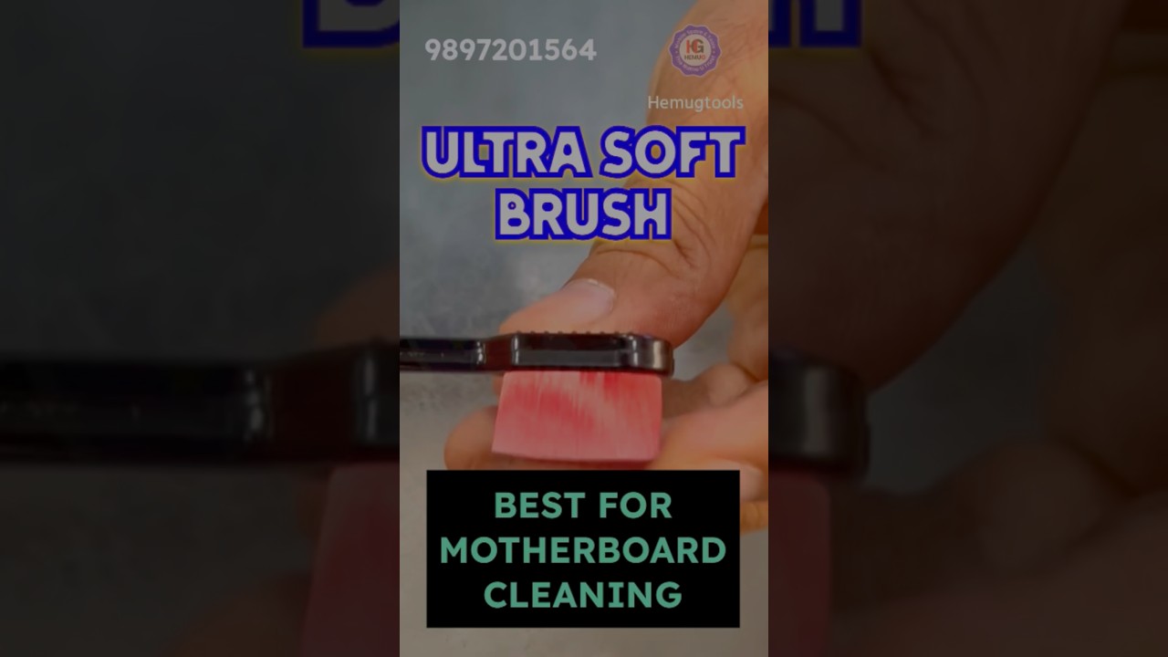 Very very 🥰 soft brush for cleaning 