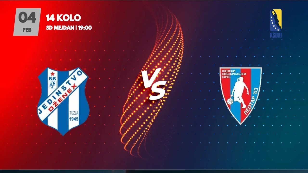 KK Jedinstvo vs ŽKK Leotar 03 - 14.kolo - KSBIH - 2022/2023