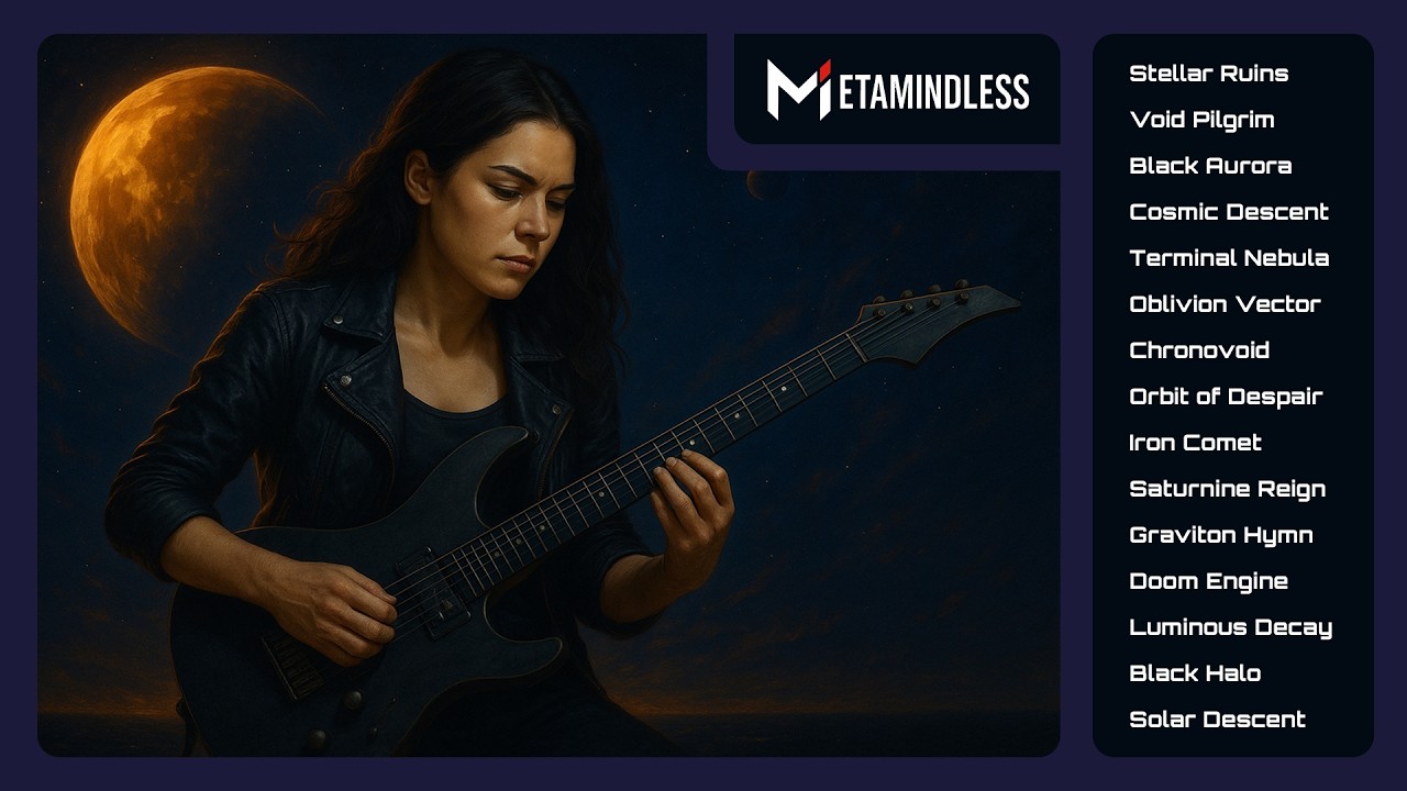 Ethereal Darkness 🌑 Cosmic Doom Metal Instrumental Playlist